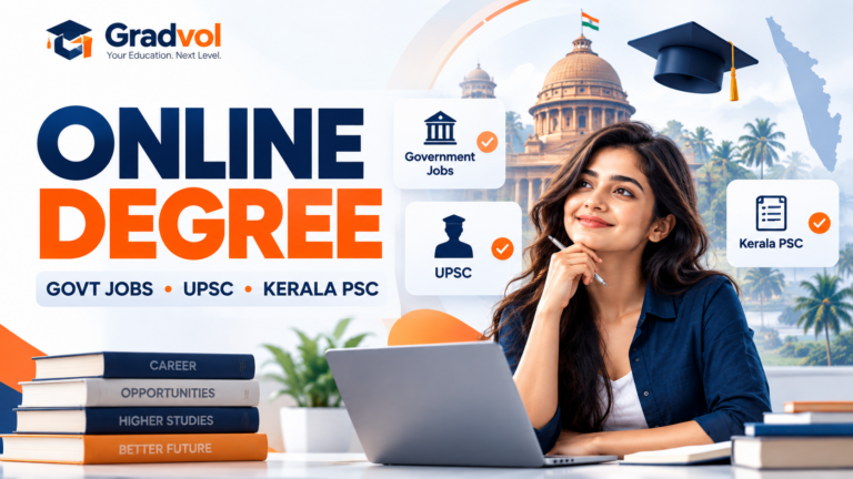 Is an Online Degree Valid for Government Jobs, UPSC & Kerala PSC?